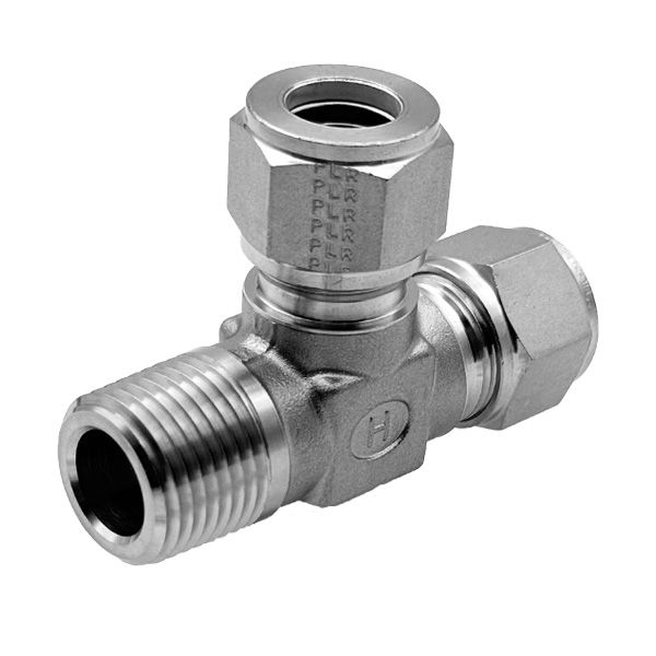 Picture of 12.0MM OD X 15NPT TEE TMT GYROLOK 316 
