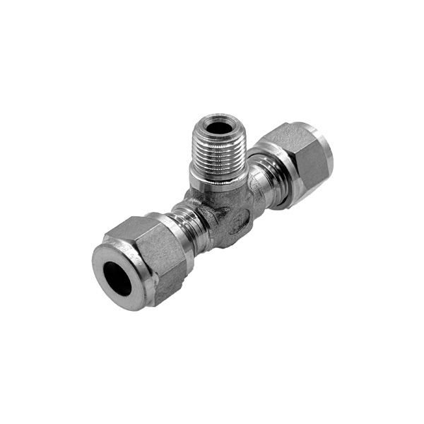Picture of 6.3MM OD X 6NPT TEE TTM GYROLOK 316 