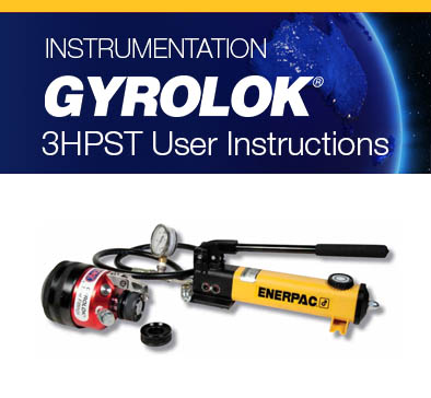 Gyrolok 3HPST User Instructions