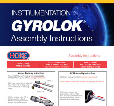 Gyrolok Assembly Instructions